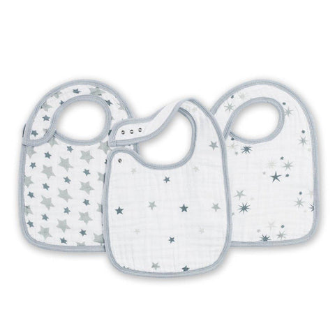 Aden and Anais Twinkle 3 pack snap bibd-Aden and Anais-www.hellomom.co.za