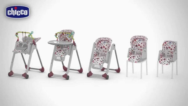 Chicco Polly Progress 5 Highchair-Highchairs-Chicco-Anthracite-www.hellomom.co.za