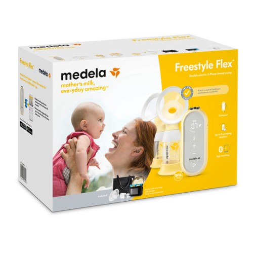 Medela Freestyle Flex Double Breast Pump in Packaging