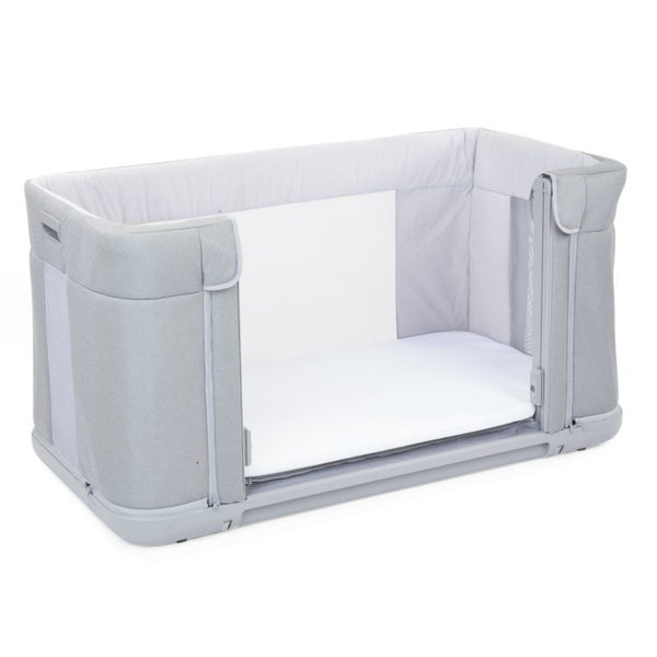 Chicco Next2Me Forever Co-Sleeping Cot-Cots-Chicco-Cool Grey-www.hellomom.co.za