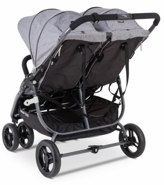 Valco Snap Duo Tailormade Double Stroller-Strollers-Valco-Grey Merle-www.hellomom.co.za