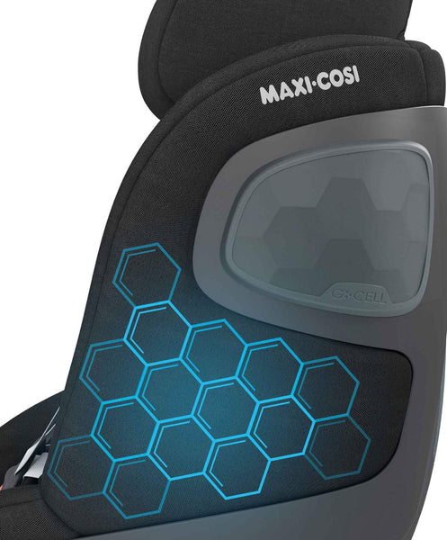 Maxi Cosi Pearl 360 showing G Cell Side Impact Protection