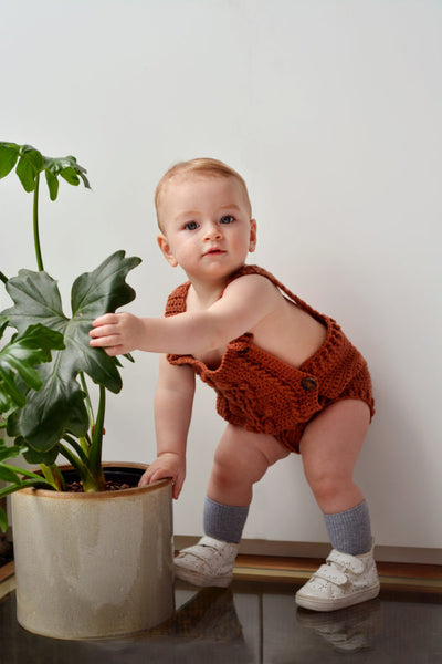 Bobble Baby Romper by Blankets From Africa-Clothing-Blankets From Africa-6 to 12 months-Persian-www.hellomom.co.za
