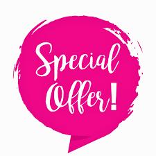 Free Items And Special Deals