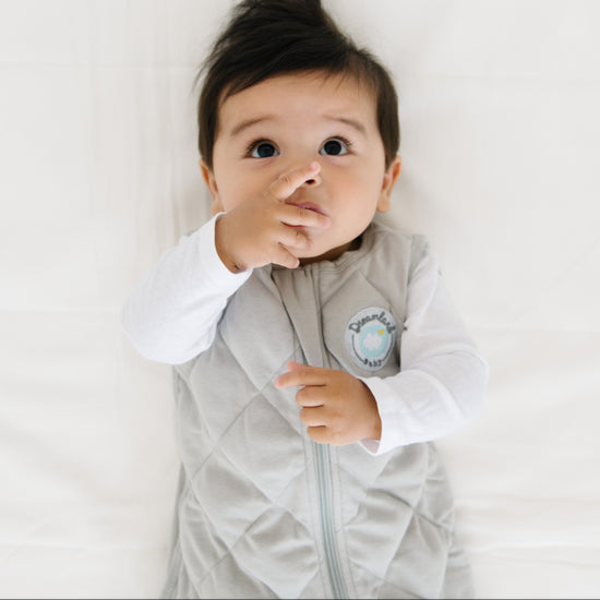 Dreamland Baby Weighted Sleep Sacks-Dreamland Baby-Small(0 to 6 months)-Sage-www.hellomom.co.za