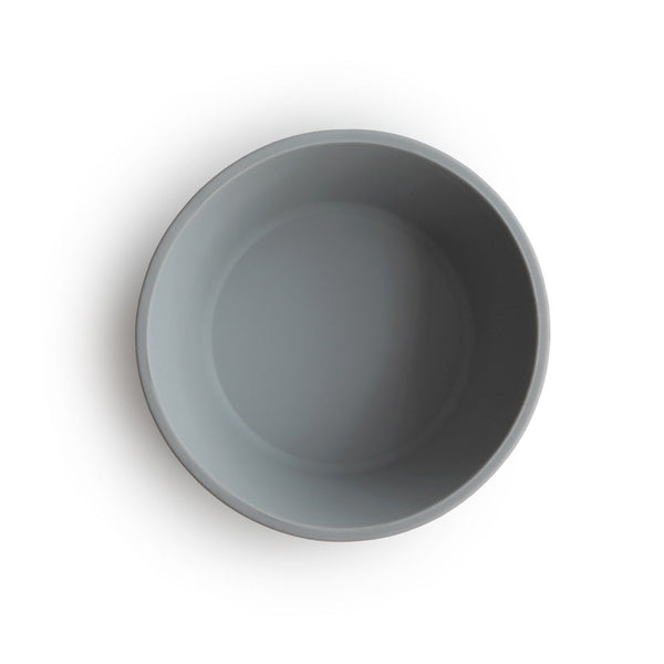 Mushie Silicone 'Stay-Put' Suction Bowl-feeding essentials-Mushie-Stone-www.hellomom.co.za