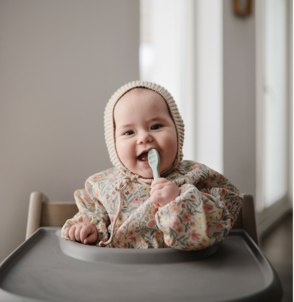 Mushie First Feeding Baby Spoons 2P