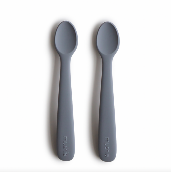 Mushie Silicone Feeding Spoons 2P-feeding essentials-Mushie-Tradewinds-www.hellomom.co.za