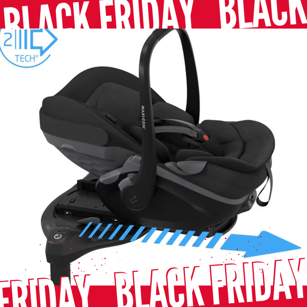 Maxi Cosi Slide Pro Starter Kit including Maxi Cosi Slide Pro Car Seat and FamilyFix Slide Pro Base-Car Seats-Maxi Cosi-Black Onyx-www.hellomom.co.za