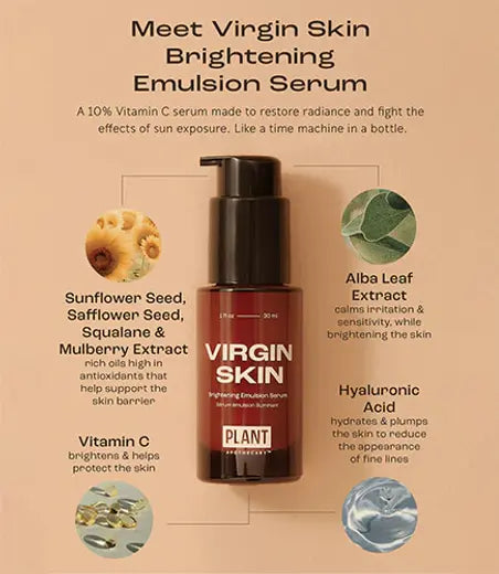 Plant Apothecary Virgin Skin Brightening Vitamin C Serum 30ml-Skincare-Plant Apothecary-www.hellomom.co.za
