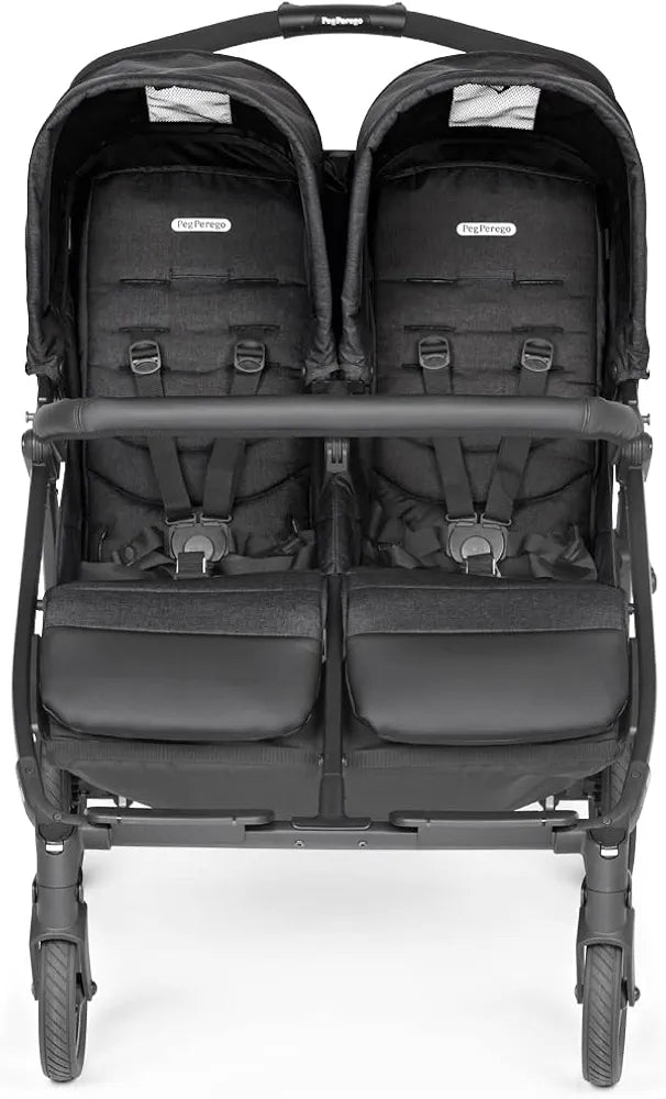 Peg Perego Book for Two Double Stroller in Ardesia(on pre-order)