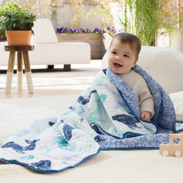 Aden and Anais Seafaring Whale dream blanket-Aden and Anais-www.hellomom.co.za