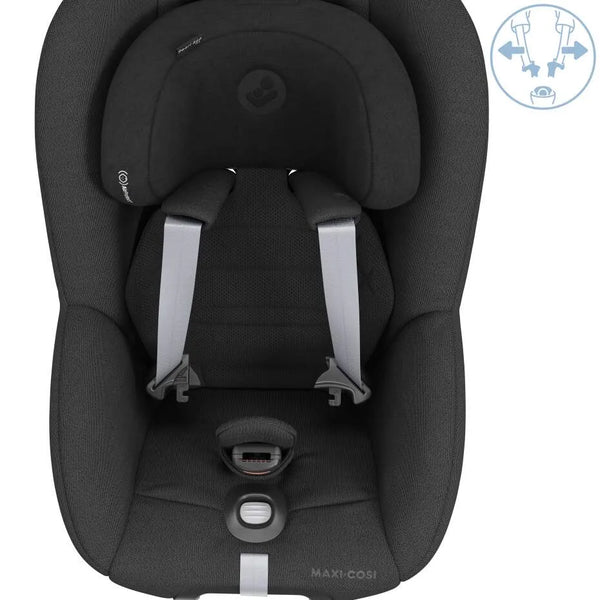 Maxi Cosi Pearl 360 Pro car seat-Maxi Cosi-Authentic Black-www.hellomom.co.za