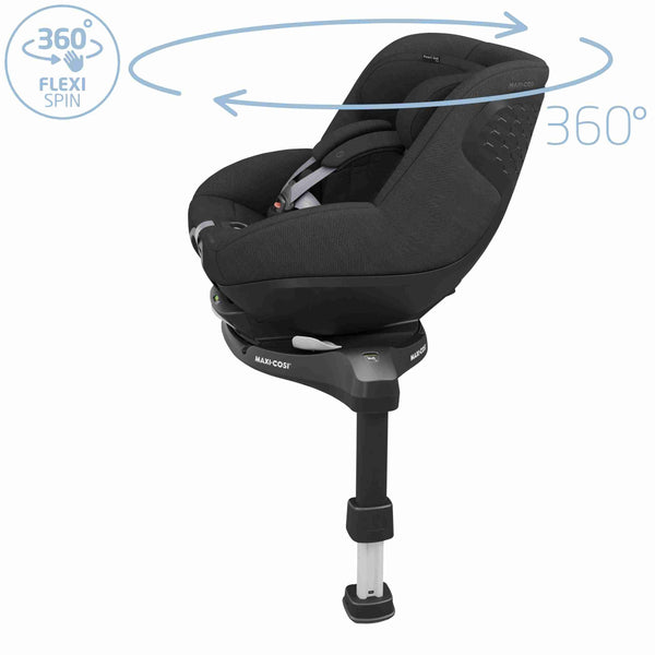 Maxi Cosi 360 Pro Family Combo: Pebble 360 Pro + Pearl 360 Pro + FamilyFix 360 Pro-Baby & Toddler Car Seats-Maxi Cosi-Essential Black-www.hellomom.co.za
