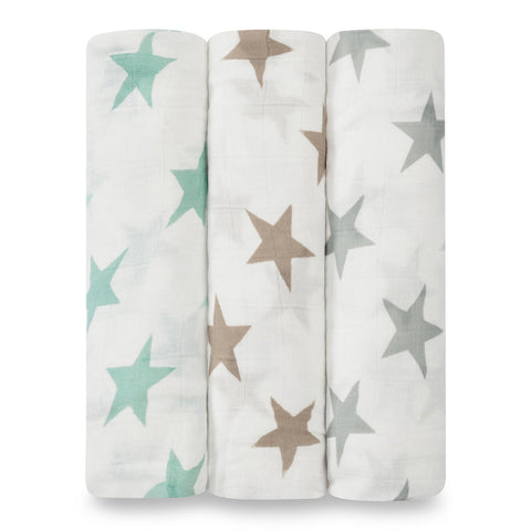 Aden and Anais Milky Way 3 pack bamboo swaddles-Aden and Anais-www.hellomom.co.za