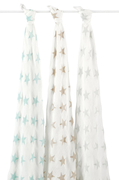 Aden and Anais Milky Way 3 pack bamboo swaddles-Aden and Anais-www.hellomom.co.za