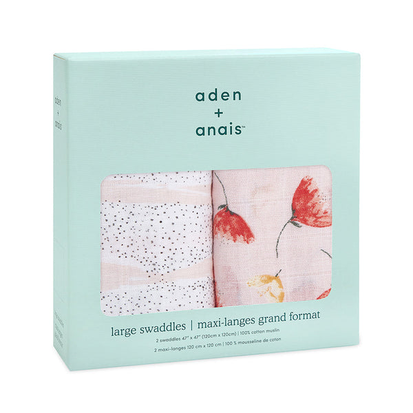 Aden and Anais 2 pack swaddles 'Picked for You'-Aden and Anais-www.hellomom.co.za