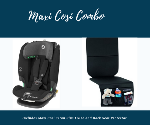 Maxi Cosi Titan Plus2 I-Size Car Seat with free Maxi Cosi Seat Protector-Baby & Toddler Car Seats-Maxi Cosi-Authentic Black-www.hellomom.co.za