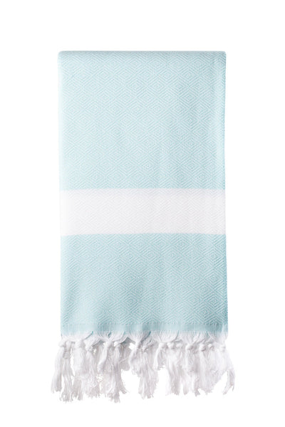 Dimanta Turkish Towel - Various Colours-Towels-The Cotton Company-Mint-www.hellomom.co.za