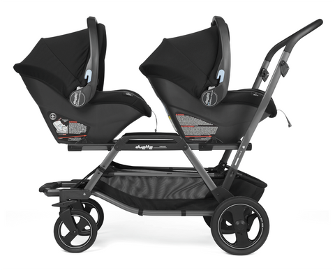Peg Perego
Duette Piroet Twin In-Line Travel System in City Grey-Travel Systems-Peg Perego-www.hellomom.co.za
