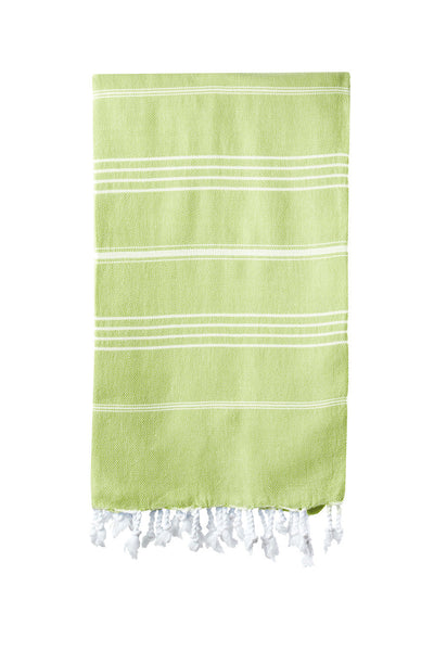 Elim Turkish Towel - various colours-Towels-The Cotton Company-Lime Green-www.hellomom.co.za