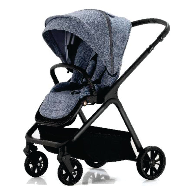 Babybuggz High Rider Smart Stroller-Babybuggz-Denim Linen Grey-www.hellomom.co.za