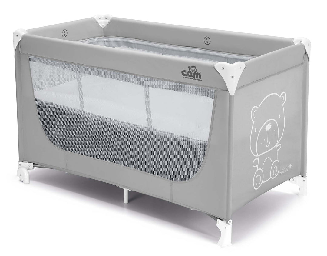 CAM
Pisolino Travel Cot in Grey-Travel Cot-CAM-www.hellomom.co.za