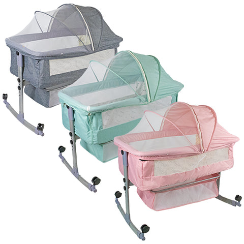 Co Sleeper Rocker Bassinet-Co Sleeper and Rockers-www.hellomom.co.za-Grey-www.hellomom.co.za