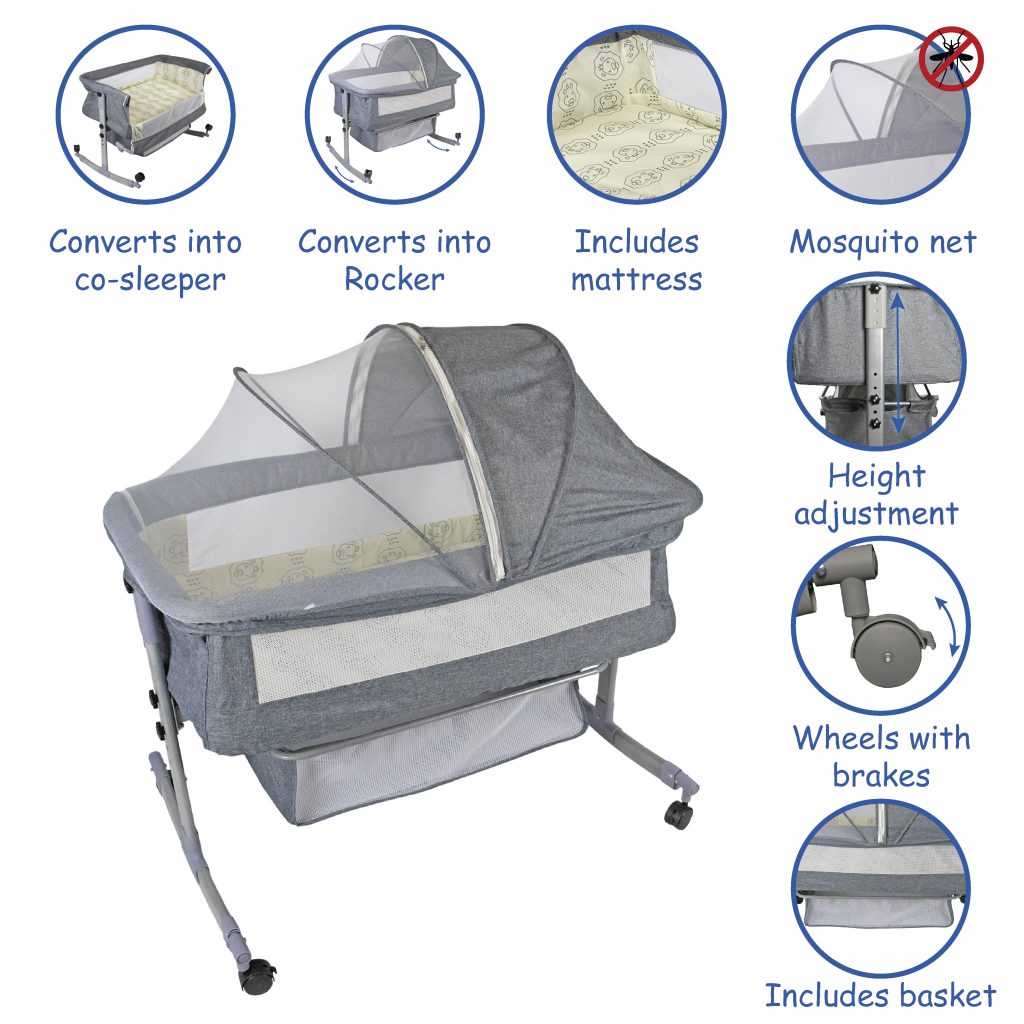 Co Sleeper Rocker Bassinet-Co Sleeper and Rockers-www.hellomom.co.za ...