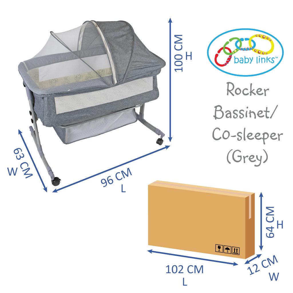 Co Sleeper Rocker Bassinet-Co Sleeper and Rockers-www.hellomom.co.za ...