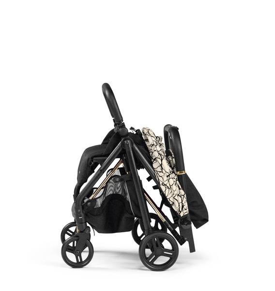 Peg Perego Selfie Travel System in Graphic Gold and Car Seat in Licorice-Travel Systems-Peg Perego-www.hellomom.co.za