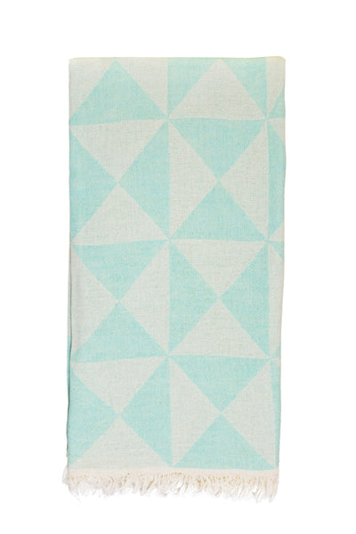 Uroko Turkish Towels - Various Colours-Towels-The Cotton Company-Sea Green-www.hellomom.co.za