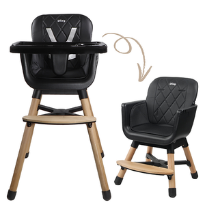 Ding Highchair Daily-Highchairs-Ding Baby-Black-www.hellomom.co.za