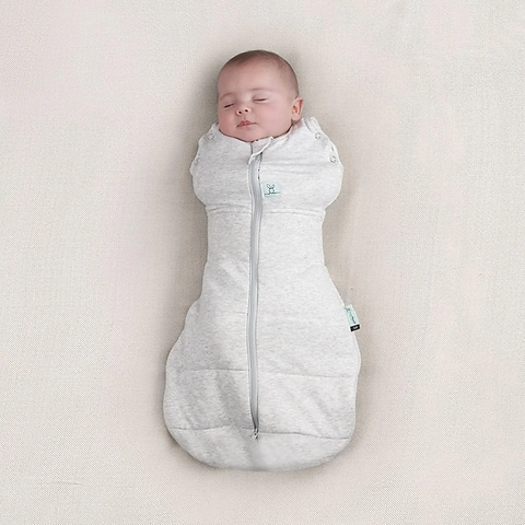 Ergopouch Cocoon Swaddle Bag 2.5 tog-Baby Sleeping Bags-Ergopouch-Grey Marle-3 to 6 months-www.hellomom.co.za