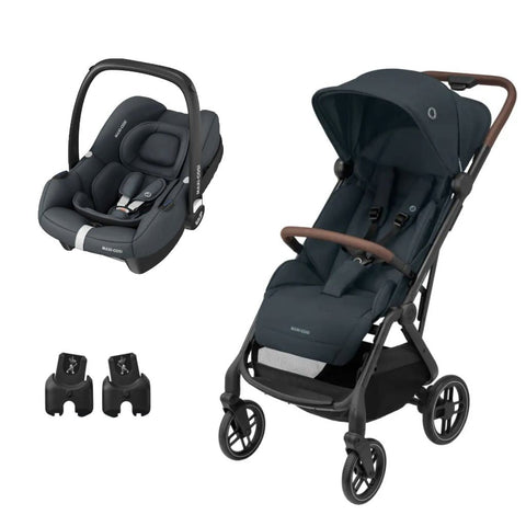 Maxi Soho Travel System with Cabriofix I Size Car Seat-Travel Systems-Maxi Cosi-Essential Graphite-www.hellomom.co.za