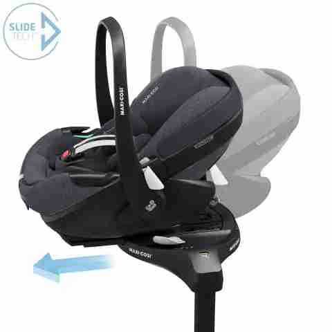 Maxi Cosi Leona² Travel System: Leona² Stroller + Pebble 360 Pro Car Seat + 50% OFF FamilyFix 360 Pro Slide Base-Travel Systems-Maxi Cosi-Twillic Graphite/Black-www.hellomom.co.za