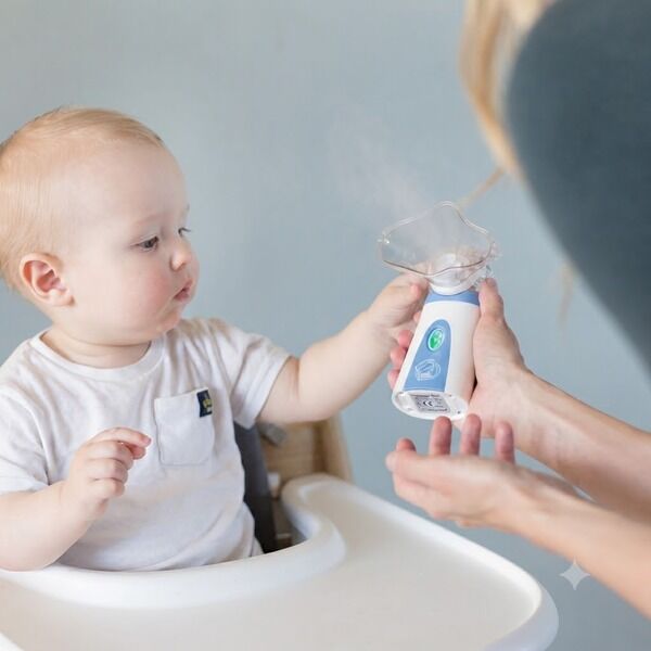 BabyWombWorld Portable Mesh Nebuliser Kit-Nebuliser-Baby Womb World-www.hellomom.co.za