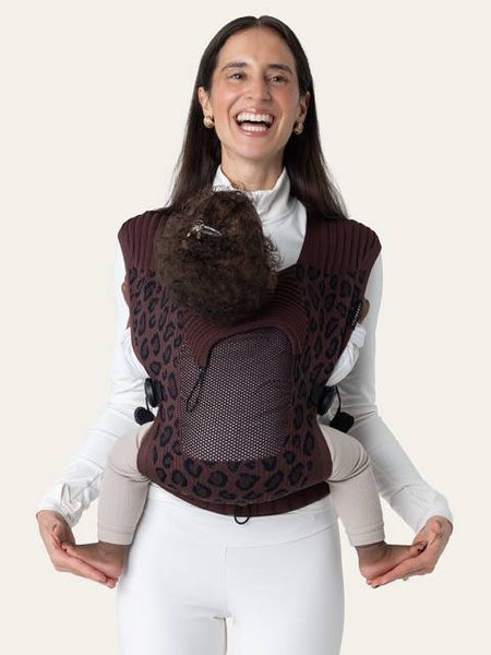 FlyBaby Baby Carrier in Dark Leo-Baby Carriers-FlyBaby Berlin-www.hellomom.co.za