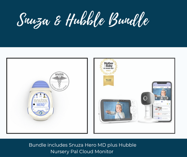 Snuza Hero MD & Hubble Nursery Pal Cloud Bundle