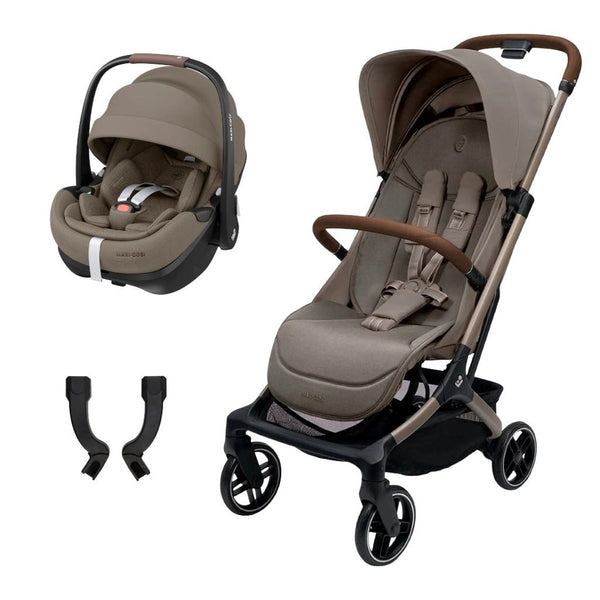 Maxi Cosi Oxford Cabin Stroller plus Pebble 360 Pro Car seat-Travel Systems-Maxi Cosi-Truffle-www.hellomom.co.za