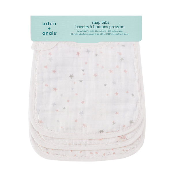 Aden + Anais 3 Pack Bibs-Aden and Anais-Lovely-www.hellomom.co.za