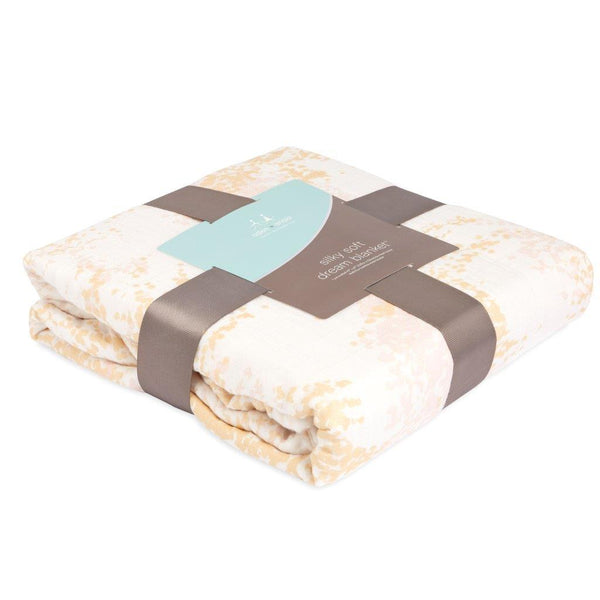 Aden + Snais silky soft blanket metallic primrose-Blankets-Aden and Anais-www.hellomom.co.za