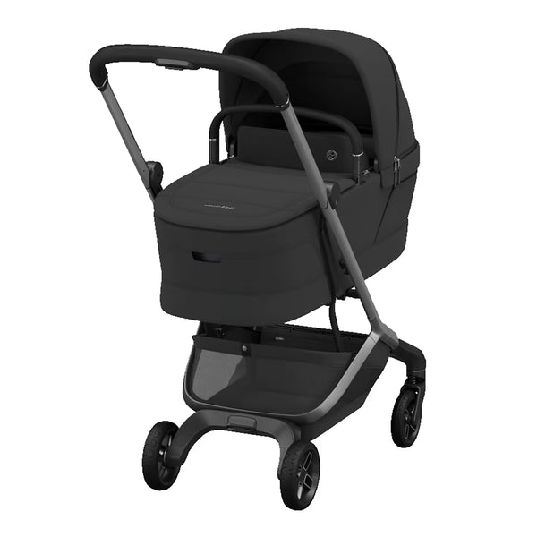 Maxi Cosi ZERO-G Travel System: Fame Cabin Stroller + Coral Slide Pro Car Seat + Fame Cabin Cot
