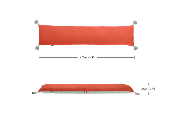 Cosset Body Pillow in Quilted Ochre-Body Pillow-DockATot-www.hellomom.co.za