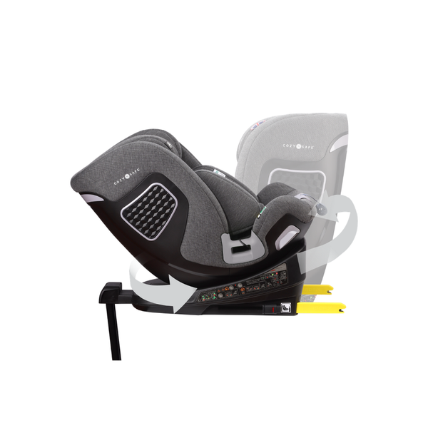 Cozy N Safe Mega 360 Multi Size I Size Car Seat-Baby & Toddler Car Seats-Cozy N Safe-Black-www.hellomom.co.za