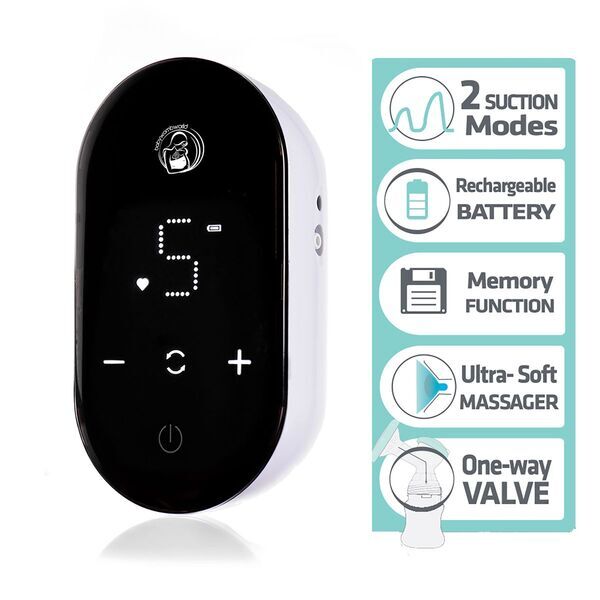 BabyWombWorld Petite Portable Single Electric Breast Pump
