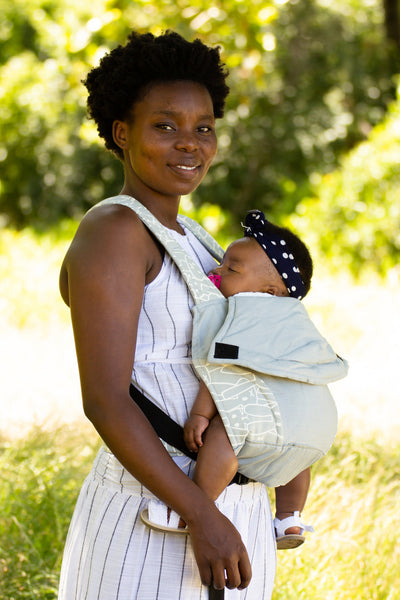 African Baby Carrier Newborn Sage-Baby Carriers-African Baby Carrier-www.hellomom.co.za