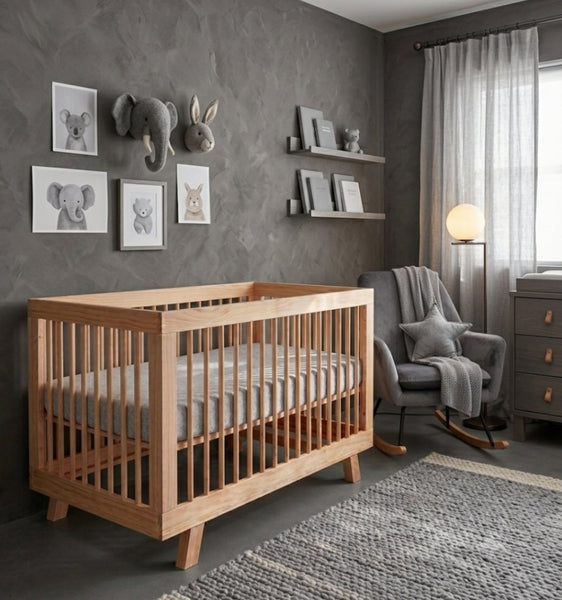 Cot Wise Owl-Cots-Bambino Boutique-Natural A Grade Pine-www.hellomom.co.za