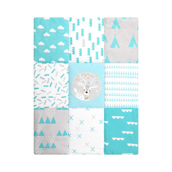 Snuggletime 4 Piece Quilt Set-Bedding-Snuggletime-Reindeer-www.hellomom.co.za