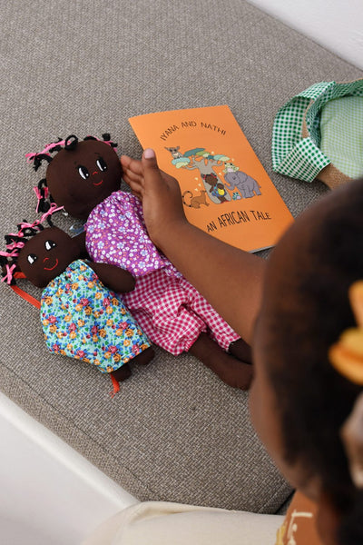 An African Tale – Dolls & Story Book-Dolls-Blankets From Africa-www.hellomom.co.za